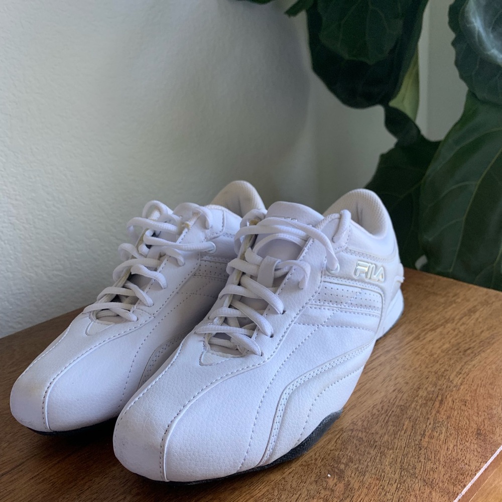 FILA White Tennis Shoes size 7.5